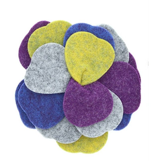 BROCHE FIELTRO 5CM