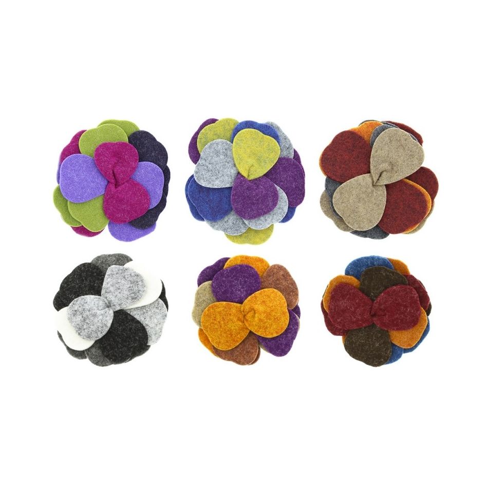 FELT BROOCH 5CM