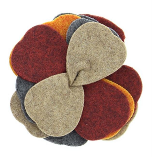 FELT BROOCH 5CM