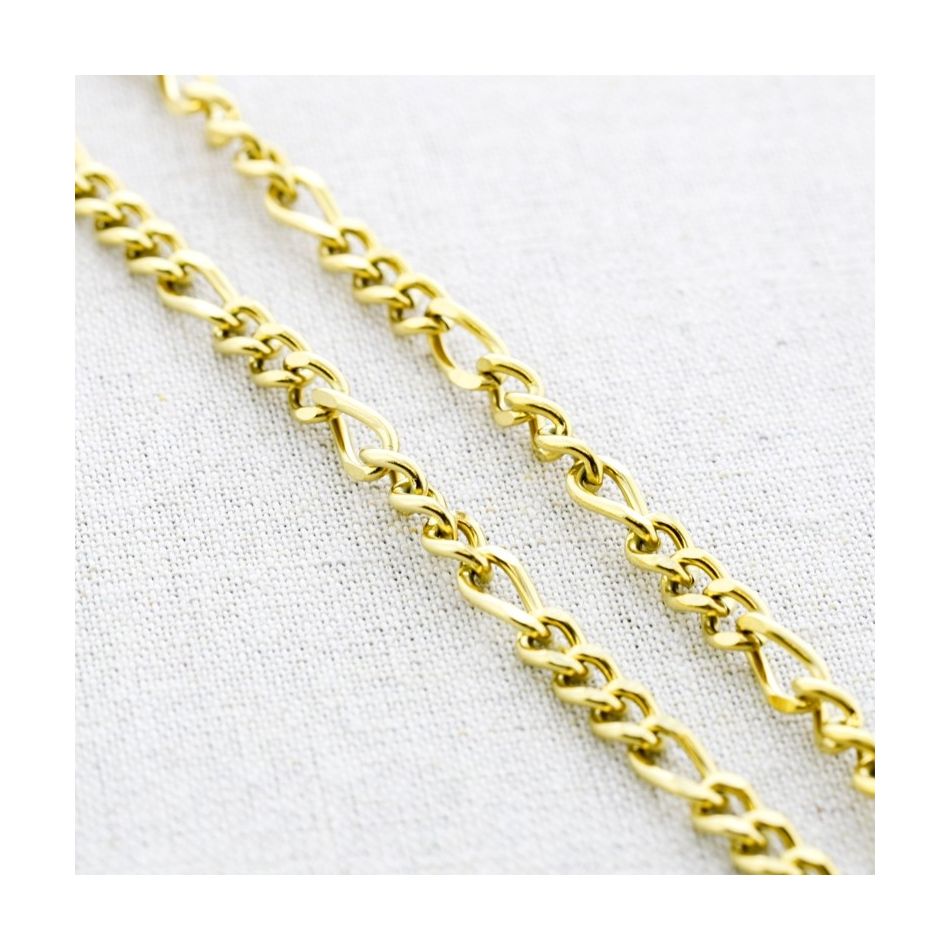 STEEL LINK NECKLACE 60CM