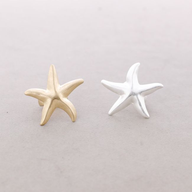 ANILLO ELÁSTICO ESTRELLA DE MAR METAL