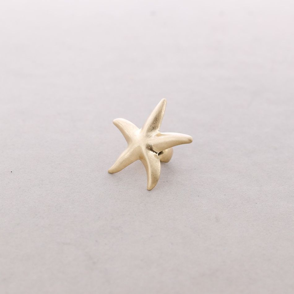 ANILLO ELÁSTICO ESTRELLA DE MAR METAL