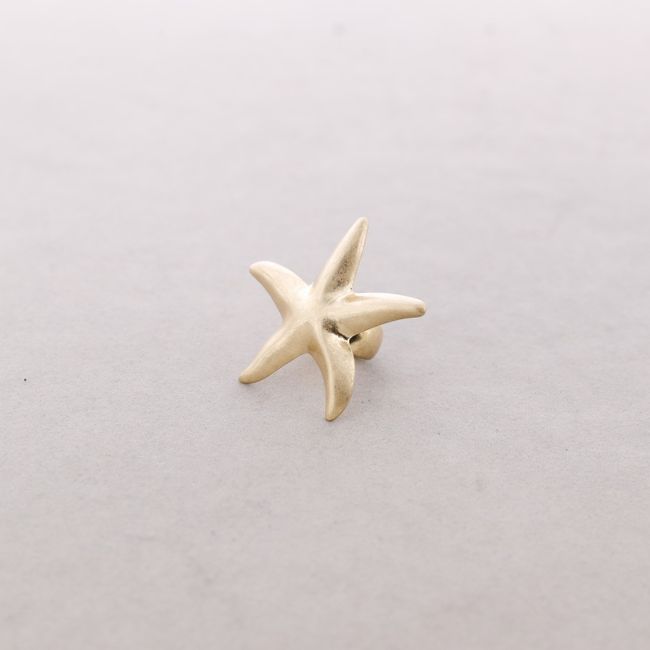 ANILLO ELÁSTICO ESTRELLA DE MAR METAL