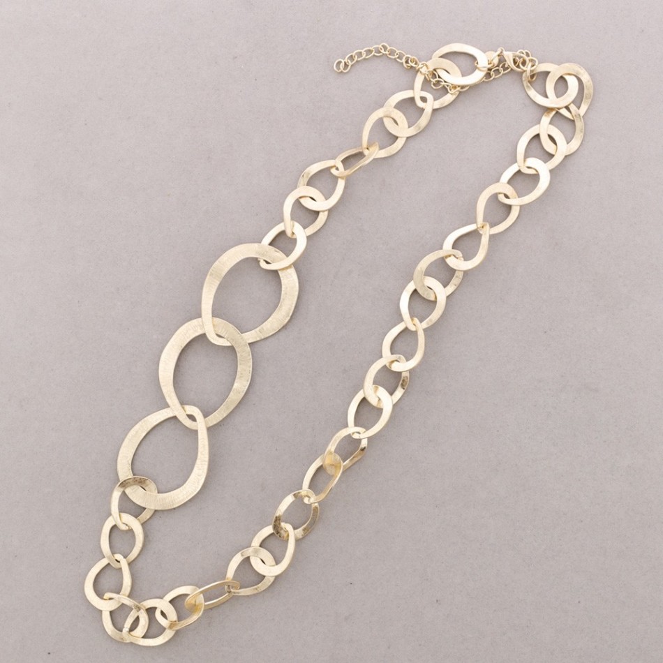 COLLAR LARGO ESLABONES METAL