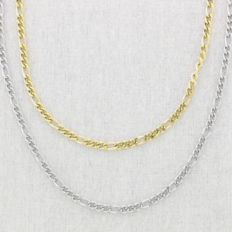 COLLAR ACERO ESLABONES 45CM 2
