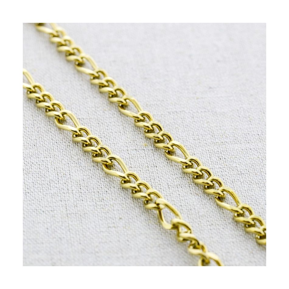 STEEL LINK NECKLACE 45CM