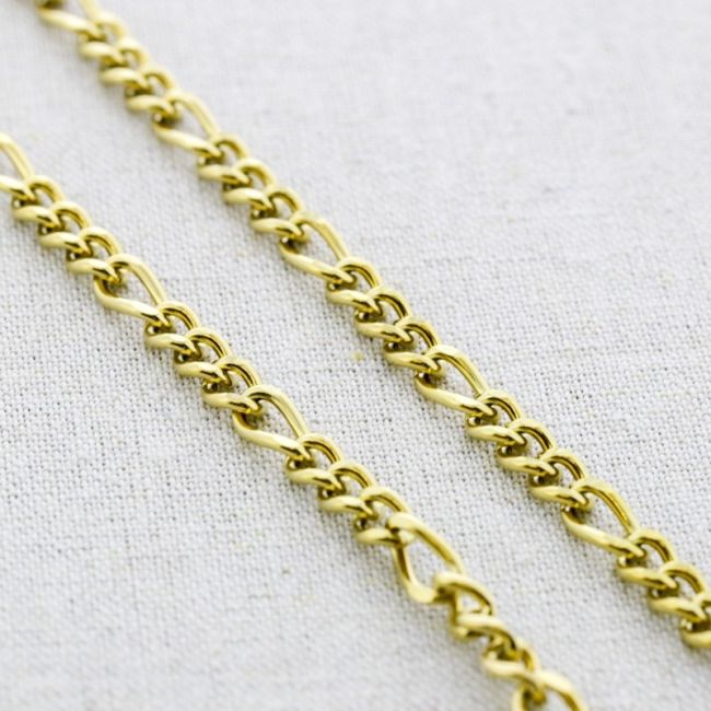 COLLAR ACERO ESLABONES 45CM