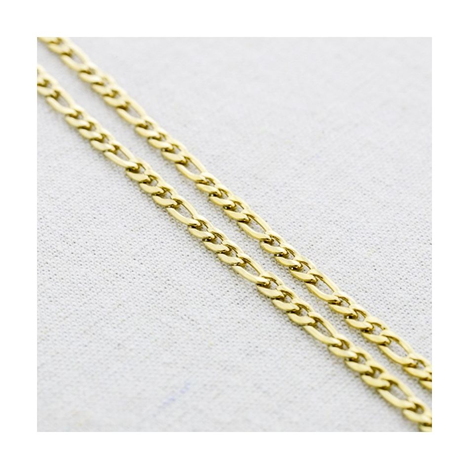 STEEL LINK NECKLACE 50CM