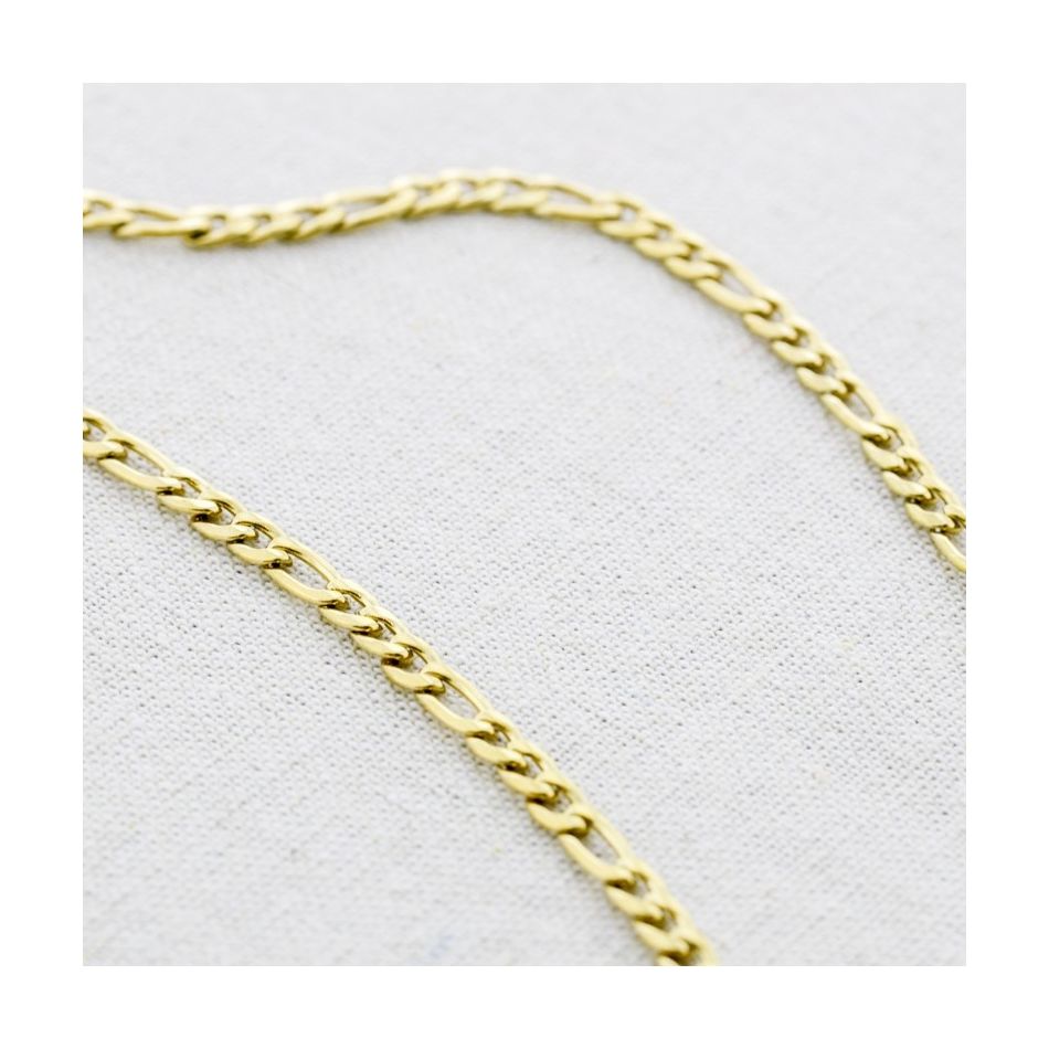 STEEL LINK NECKLACE 50CM