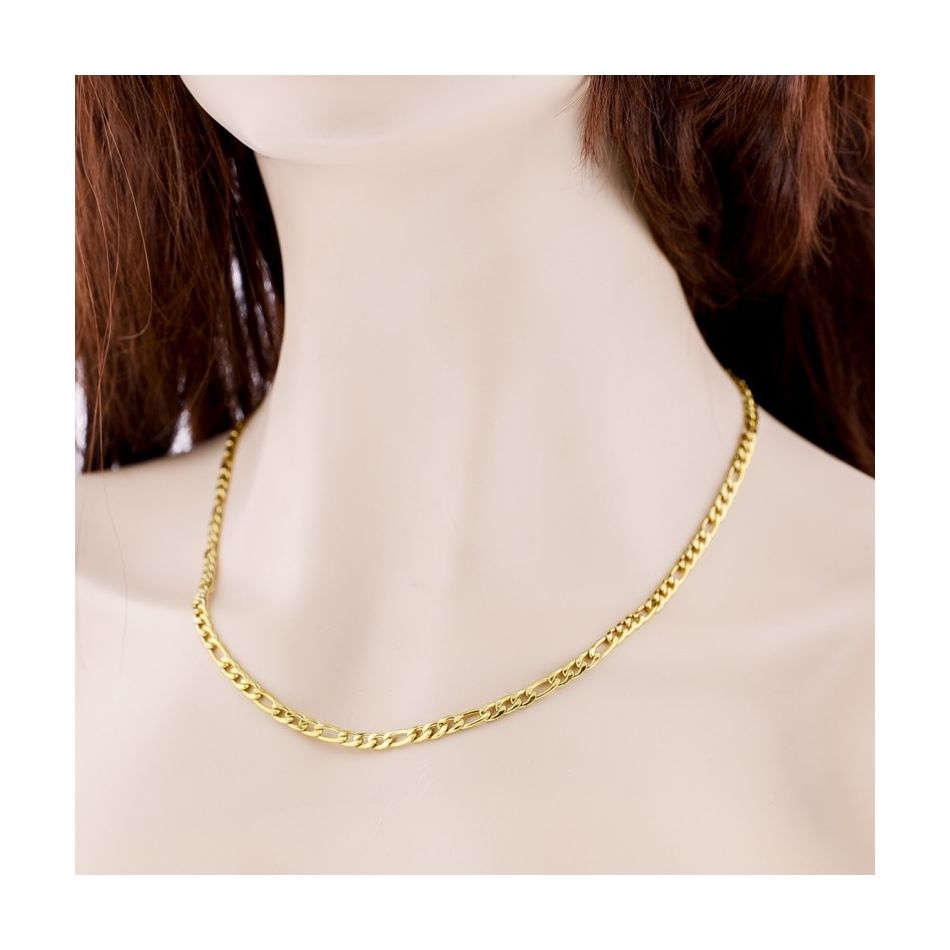 COLLAR ACERO ESLABONES 50CM