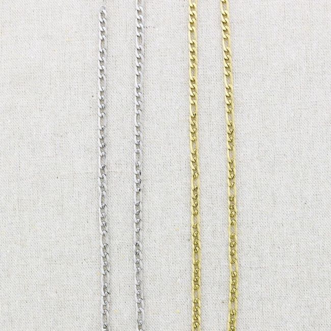 COLLAR ACERO ESLABONES 50CM