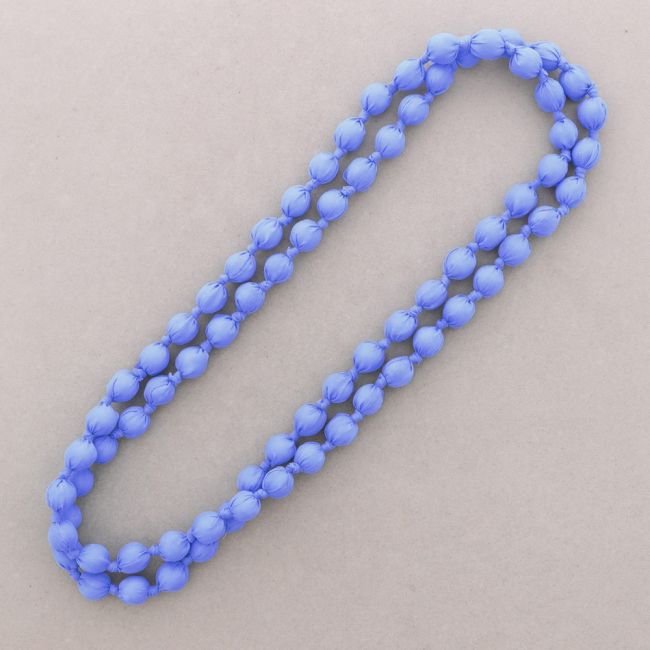 COLLAR LARGO BOLAS FORRADAS TELA 160CM