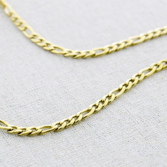 COLLAR ACERO ESLABONES 43CM