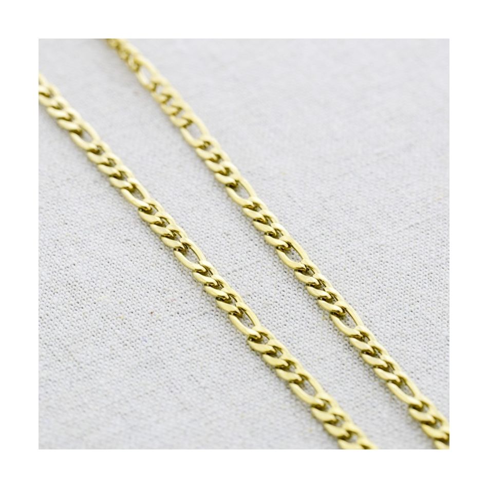 COLLAR ACERO ESLABONES 43CM