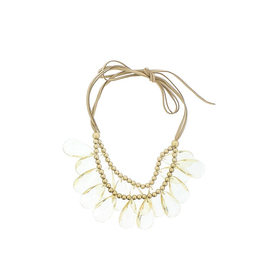 FACETED DROP CHOKER