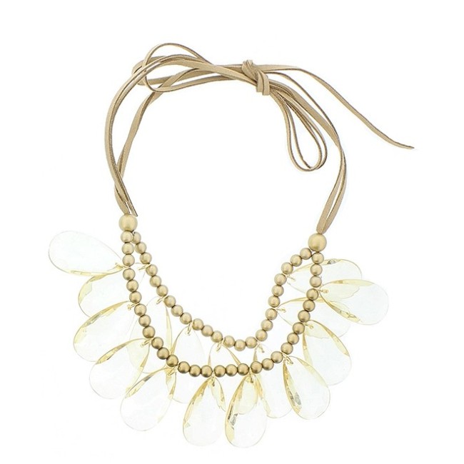 FACETED DROP CHOKER