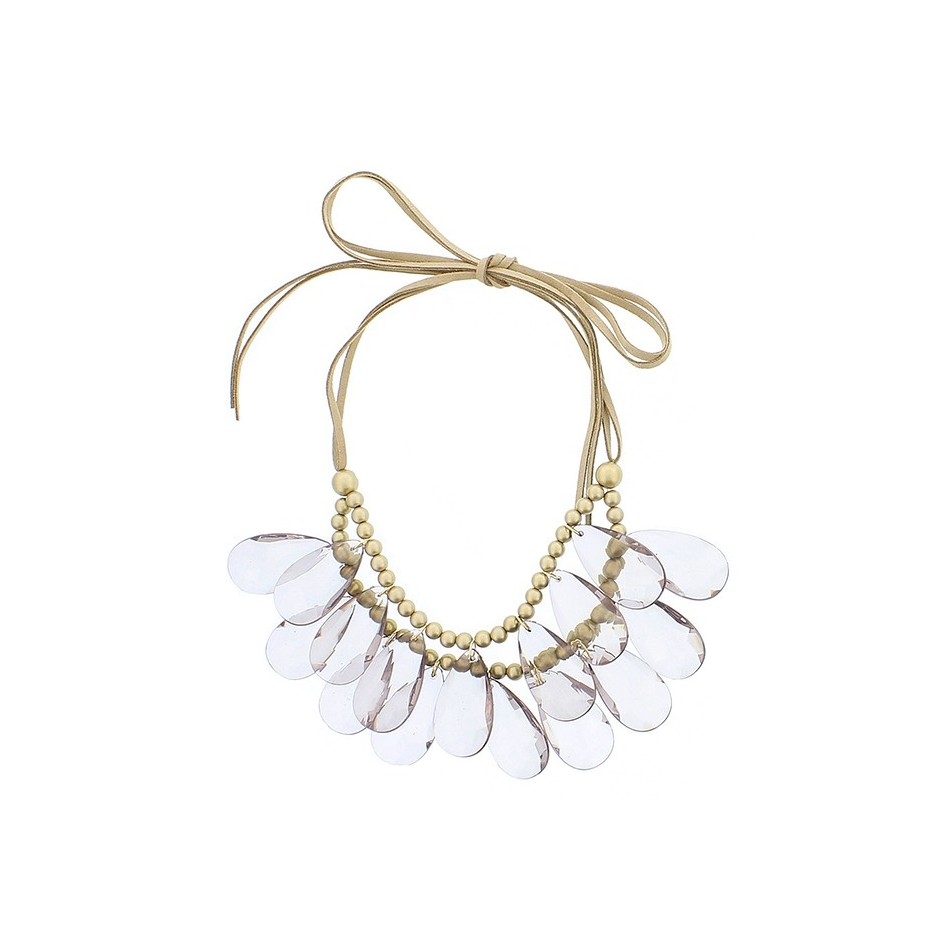 FACETED DROP CHOKER