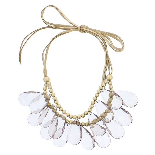 FACETED DROP CHOKER