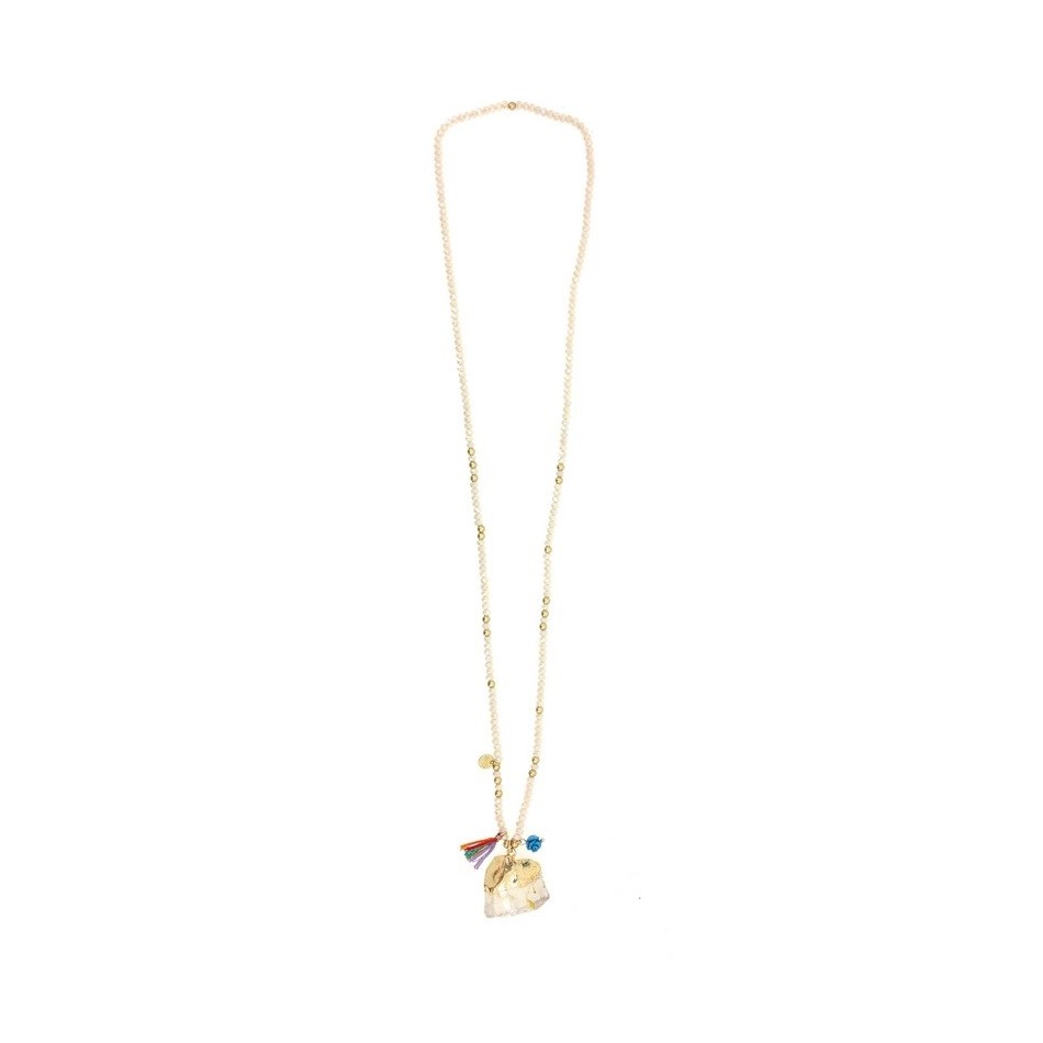 COLLAR LARGO COLG. PIEDRA