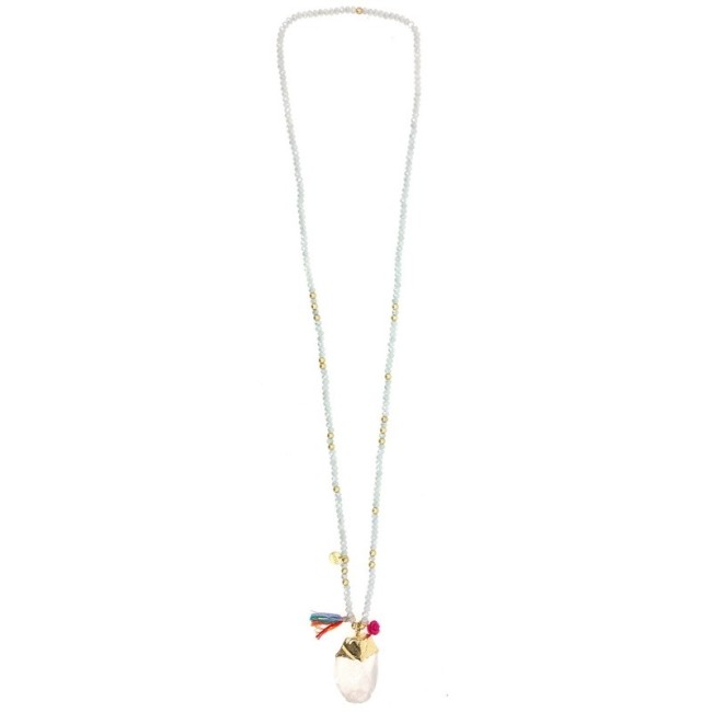 COLLAR LARGO COLG. PIEDRA
