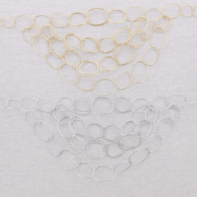 COLLAR BABERO ESLABONES ACERO