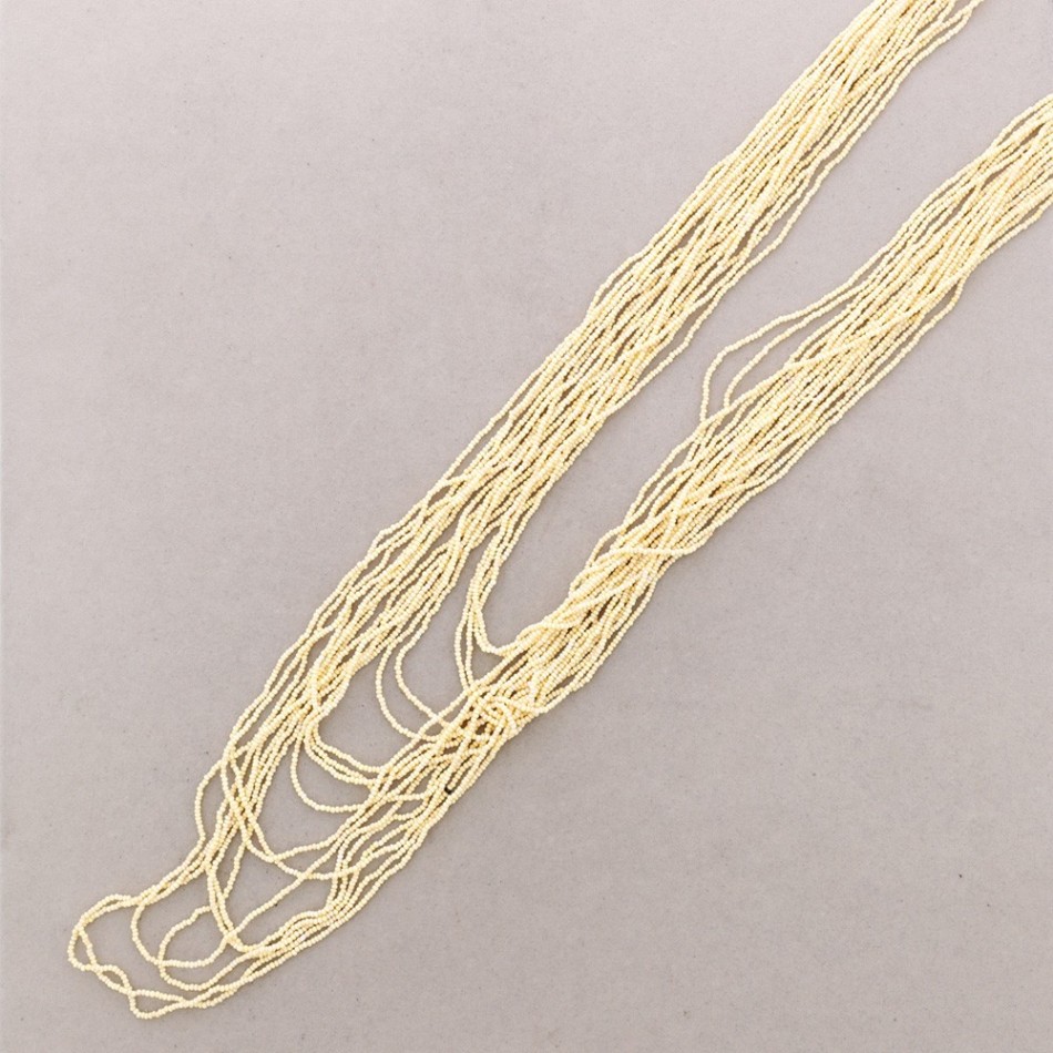 COLLAR LARGO ABALORIOS