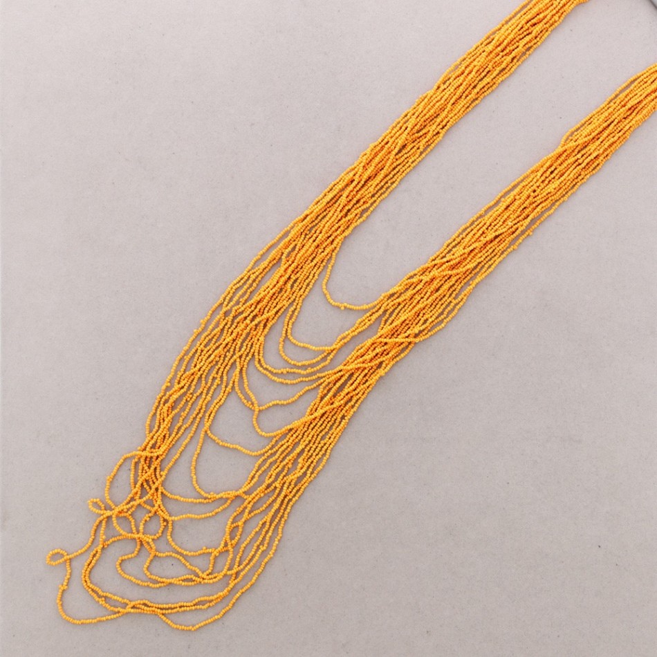 COLLAR LARGO ABALORIOS