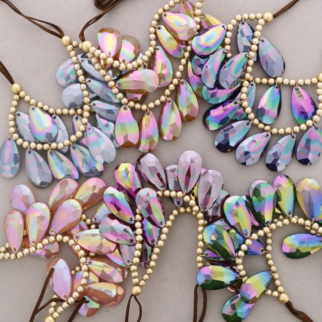 RESIN DROPS CHOKER