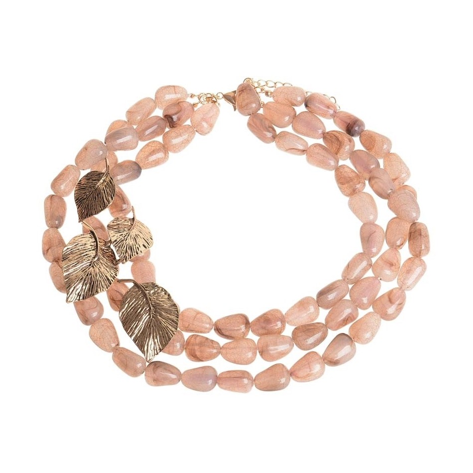 TRIPLE METAL LEAF CHOKER