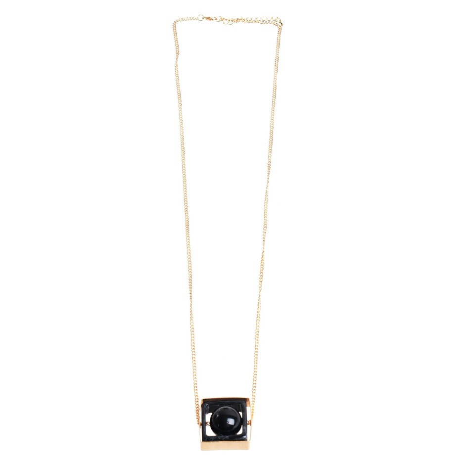 COLLAR LARGO COLGANTE GEOMÉTRICO