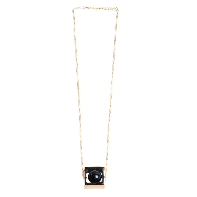 COLLAR LARGO COLGANTE GEOMÉTRICO