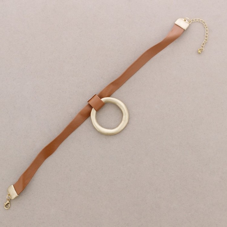 CHOKER COLGANTE ANILLA METAL 2