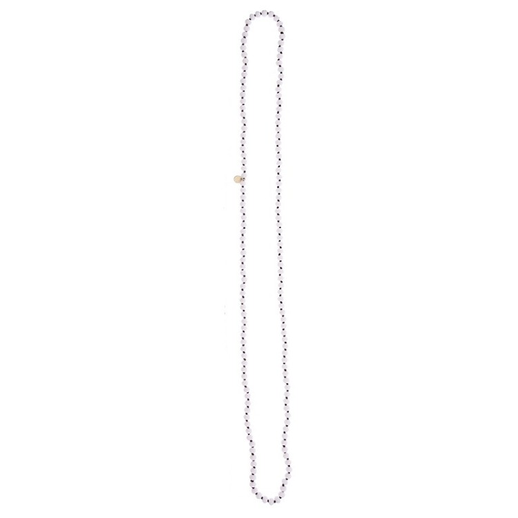 COLLAR LARGO 100 CM CUENTAS CRISTALES FACETADOS 2