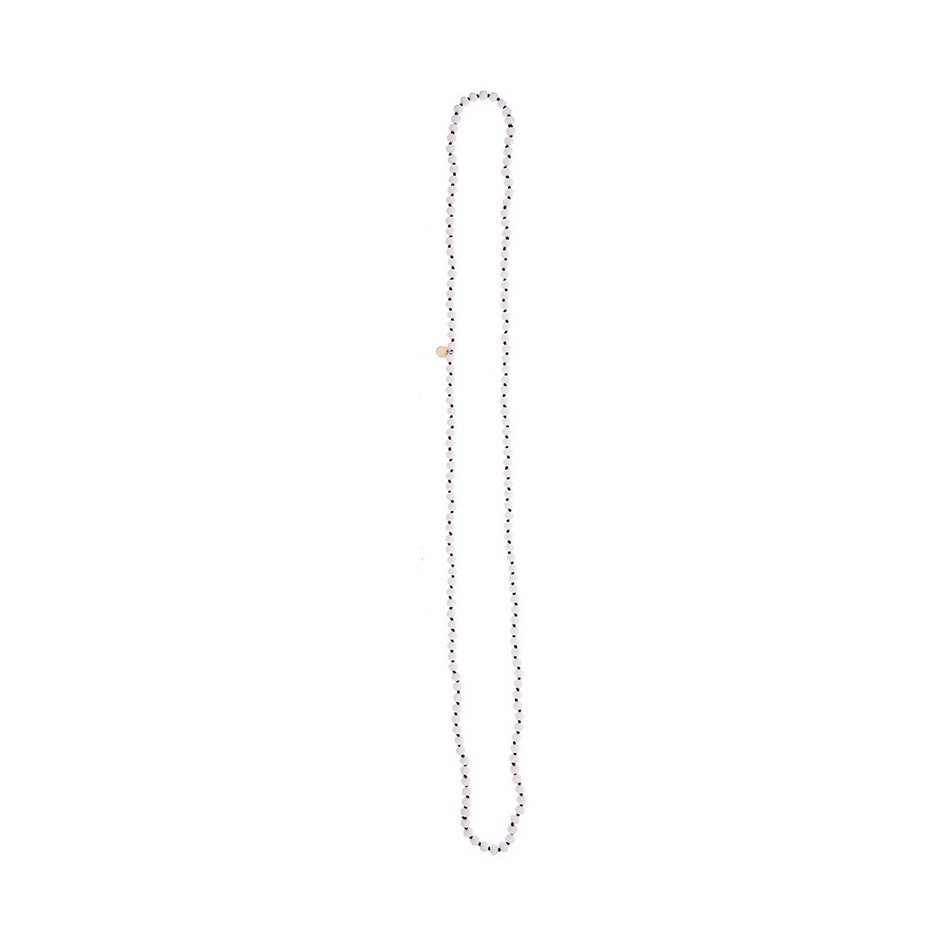 COLLAR LARGO 100 CM CUENTAS CRISTALES FACETADOS