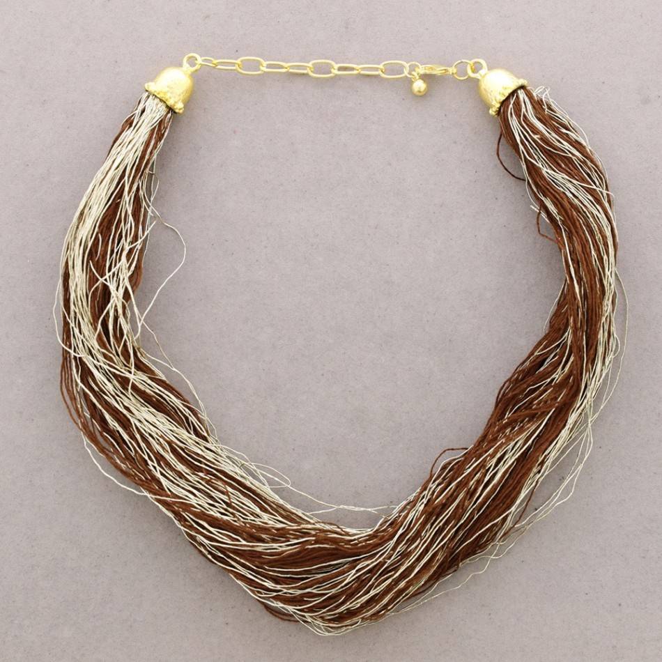 MULTI-THREAD SHORT NECKLACE