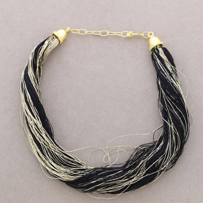 MULTI-THREAD SHORT NECKLACE