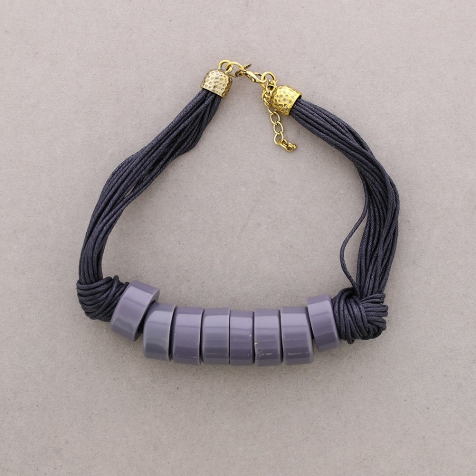 GARGANTILLA CORDONES CUENTAS