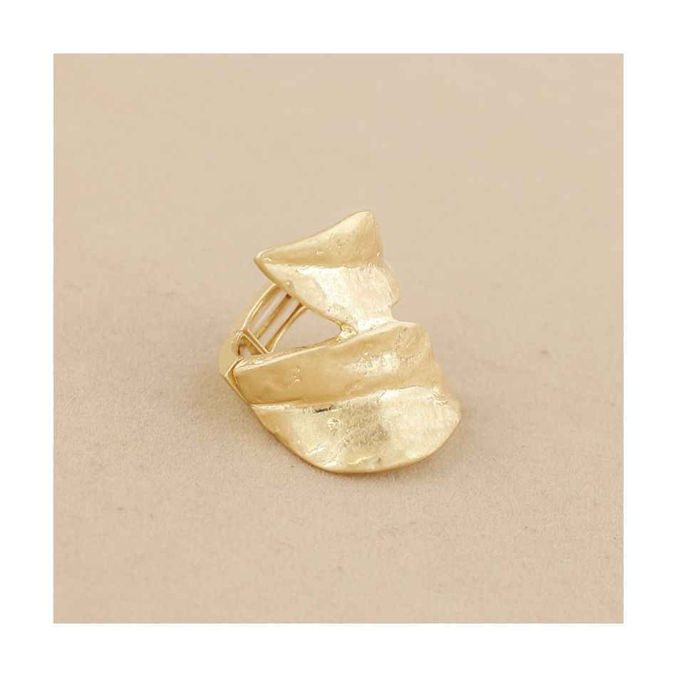 LEAF METAL RING