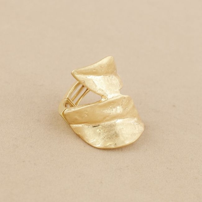LEAF METAL RING