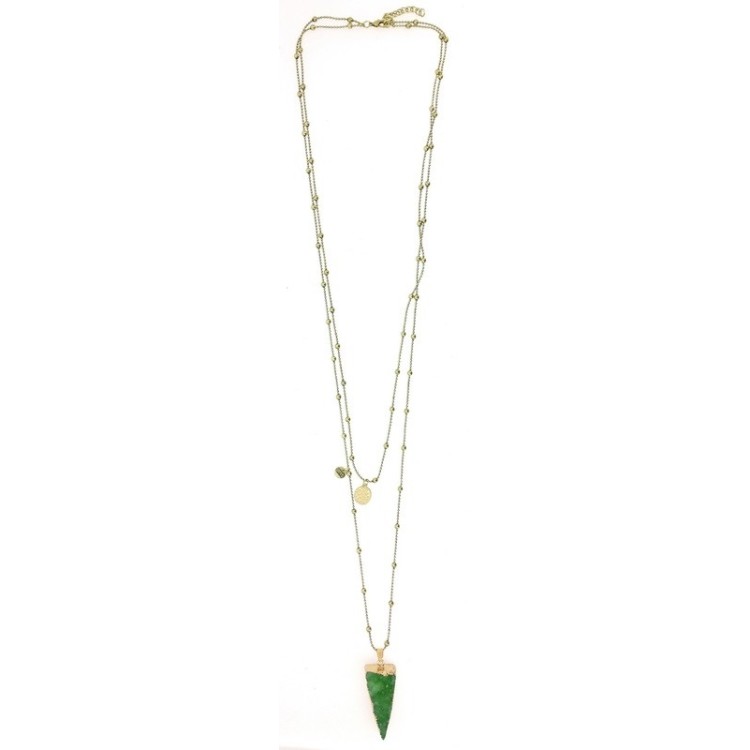 COLLAR LARGO COLG. PIEDRA
