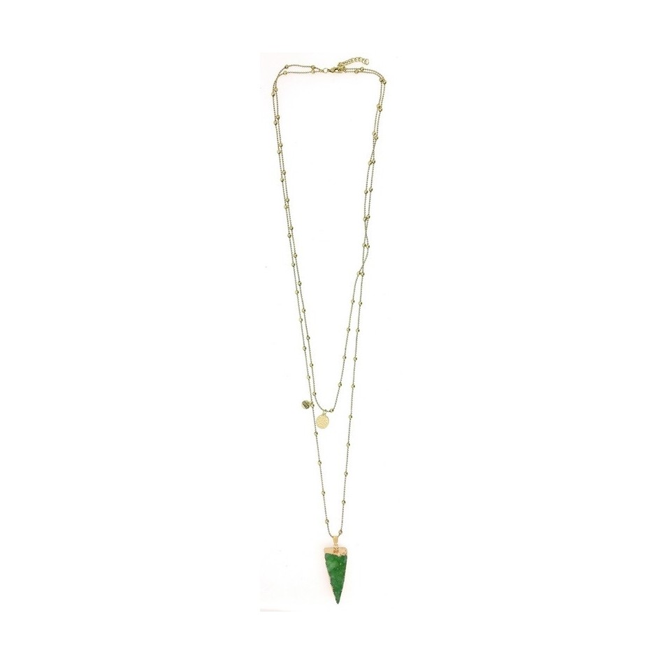 COLLAR LARGO COLG. PIEDRA