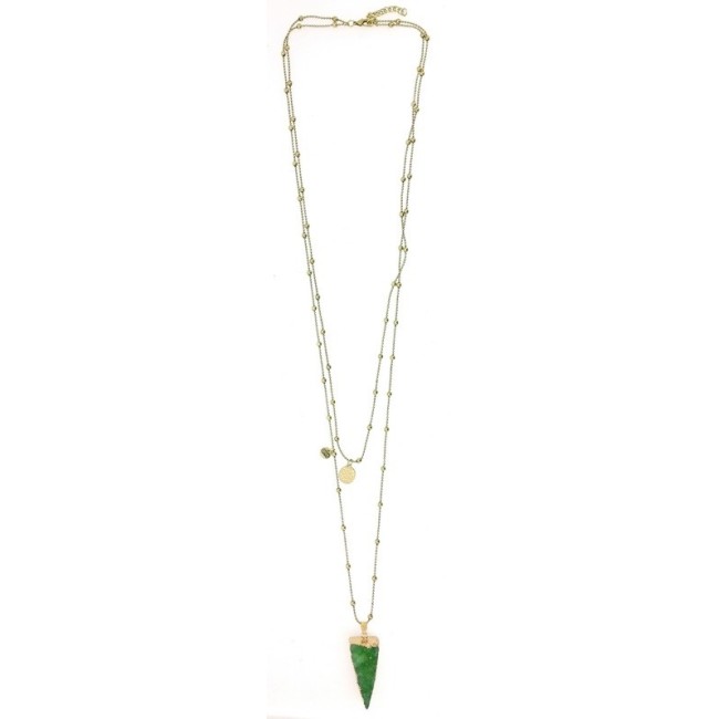 COLLAR LARGO COLG. PIEDRA