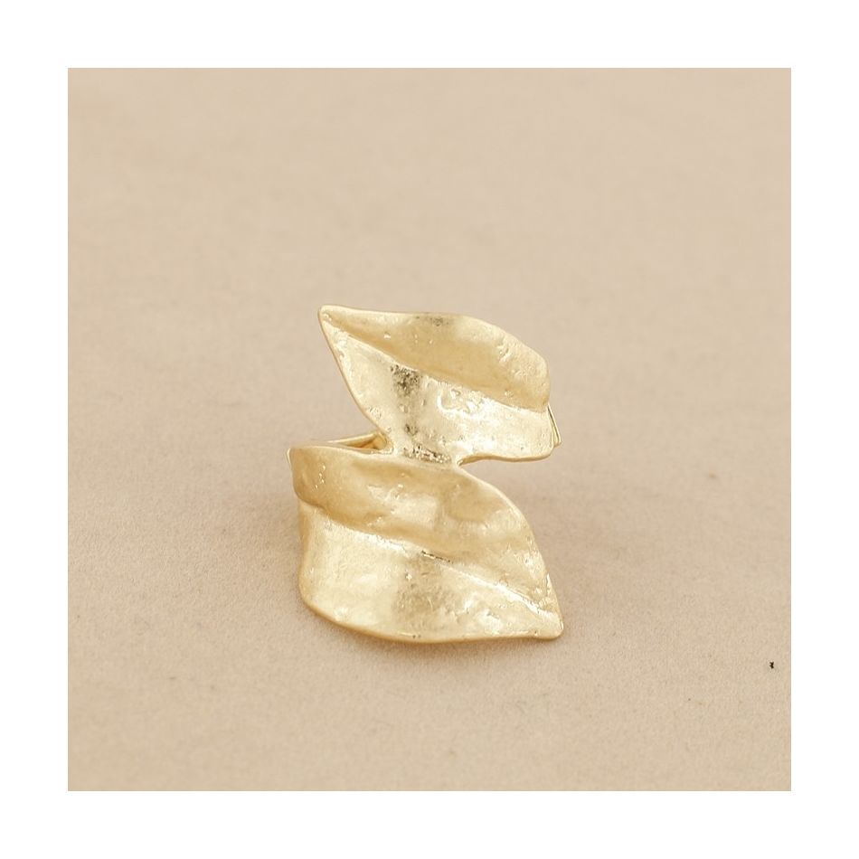 LEAF METAL RING