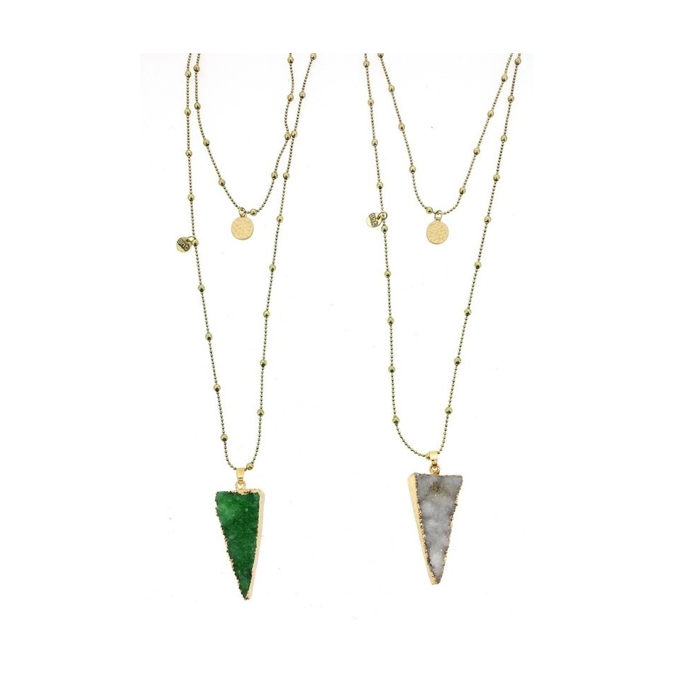 COLLAR LARGO COLG. PIEDRA