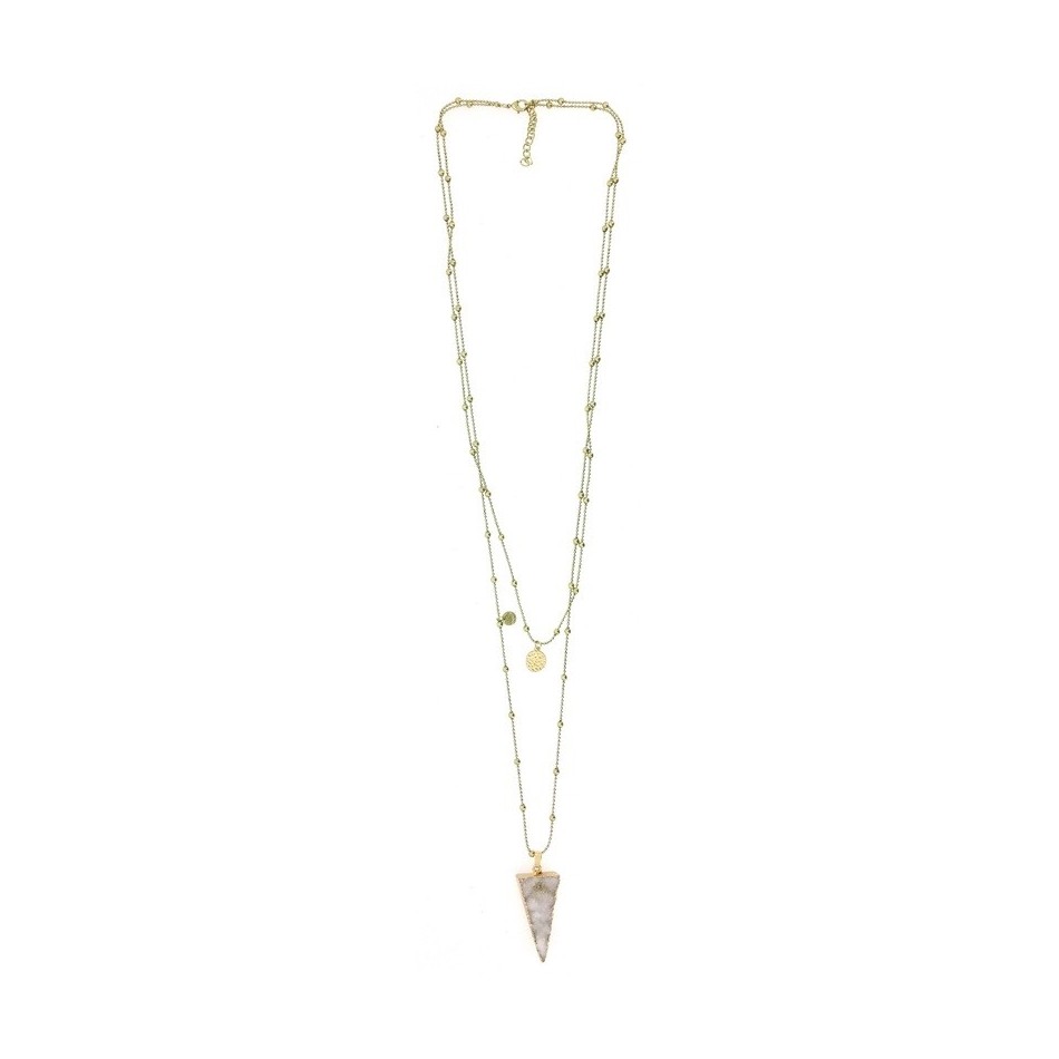 COLLAR LARGO COLG. PIEDRA