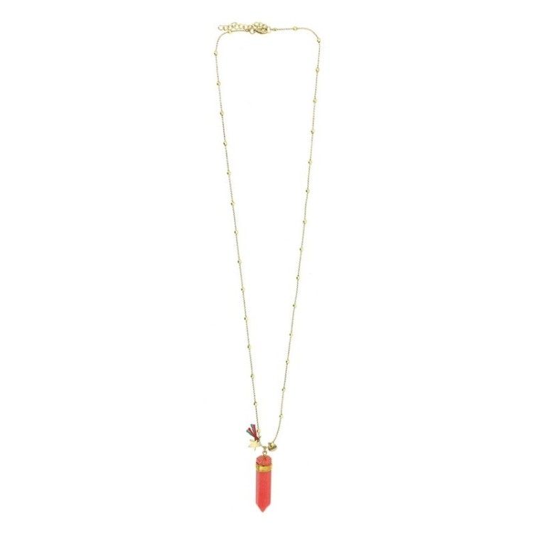 COLLAR LARGO COLG. PIEDRA