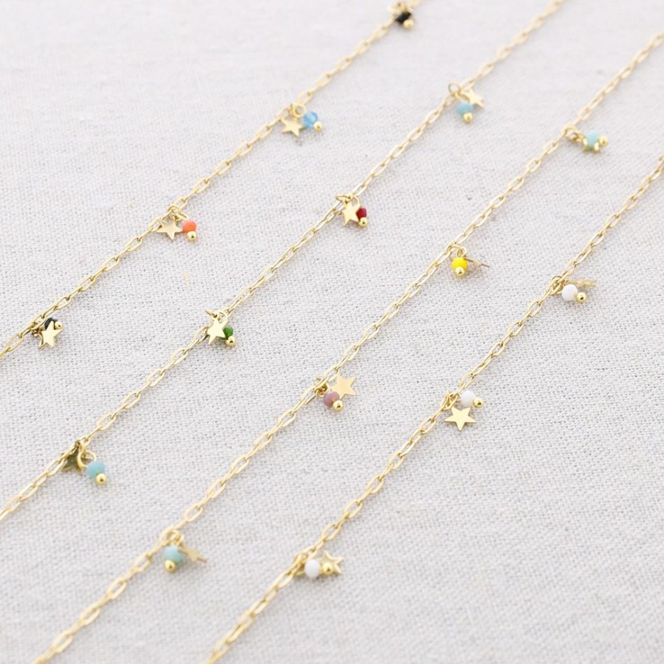 STEEL CHOKER WITH STAR PENDANT