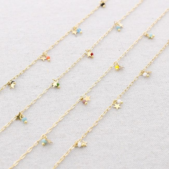 STEEL CHOKER WITH STAR PENDANT