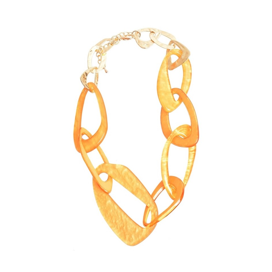 RESIN LINK NECKLACE