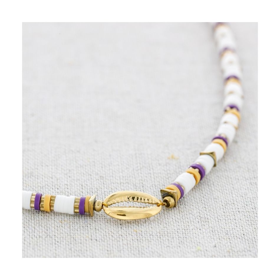 Colorful FIMO Steel Necklace